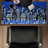 City in blue - 15.75"x31.50" Desk mat