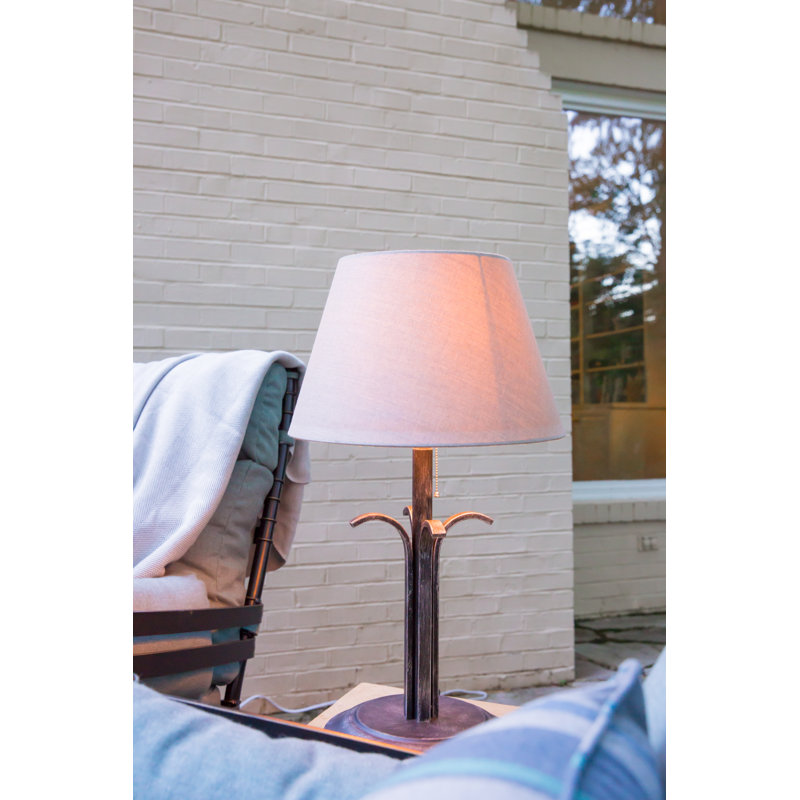 Outdoor Table Lamp, Canvas Canvas Sunbrella® Canvas