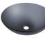 Lavabo de salle de bain 16,5 po Elegance Plexi Home