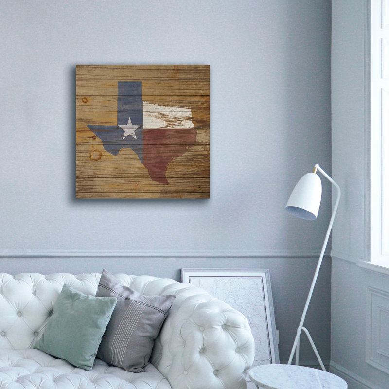 «Lone Star» par Sarah Adams, H 37 po x l 37 po x P 1,5 po