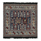 Burano Hand Knotted Wool Geometric Area Rug