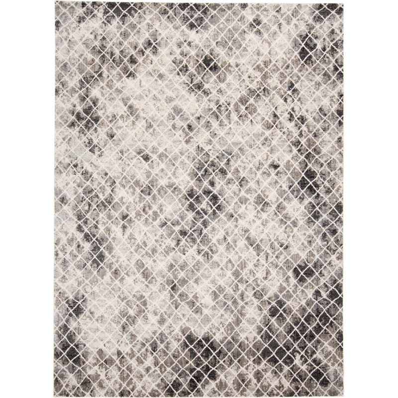 Performance Geometric Indoor Rug, Rectangle 6'7" x 9'6"