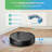 OMESER Robot Vacuum Cleaner G20 Vacuum and Mop Combo, Wifi/App/Voice/Remote Control