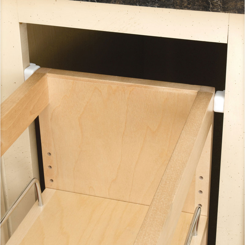 Maple Wood Pull out Drawer, 26" H x 23" W x 9" D