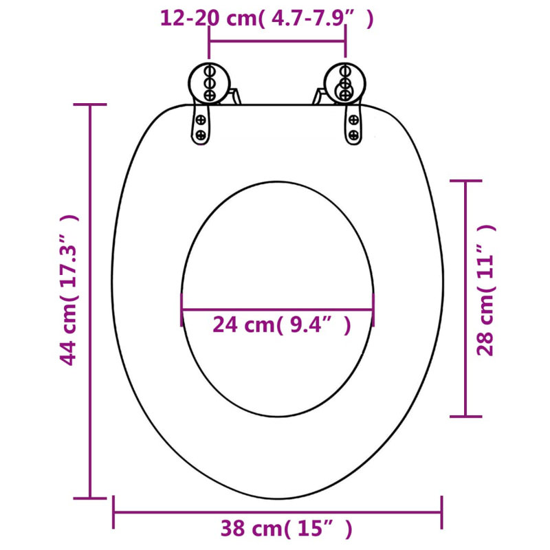 Cebert Toilet Seat Sticker