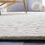 Aude Damask Handmade Tufted Wool Area Rug in White-222788567
