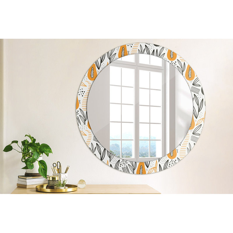 Huldar Glass Flat Wall Mirror