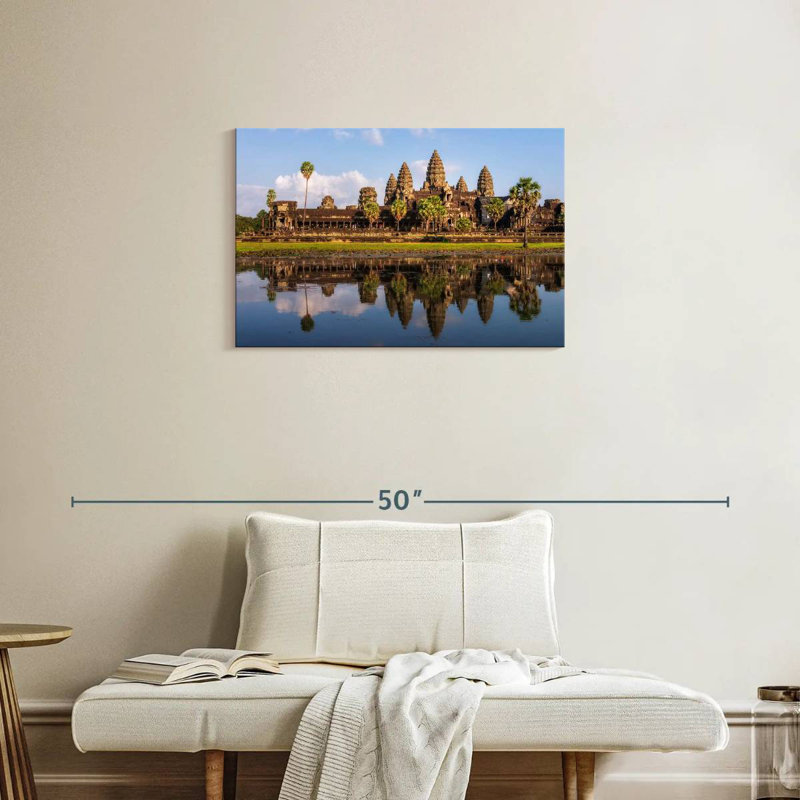 Adella Angkor Wat Reflection, 20" H x 30" W
