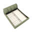Très grand lit plateforme tapissier Green-1582276313