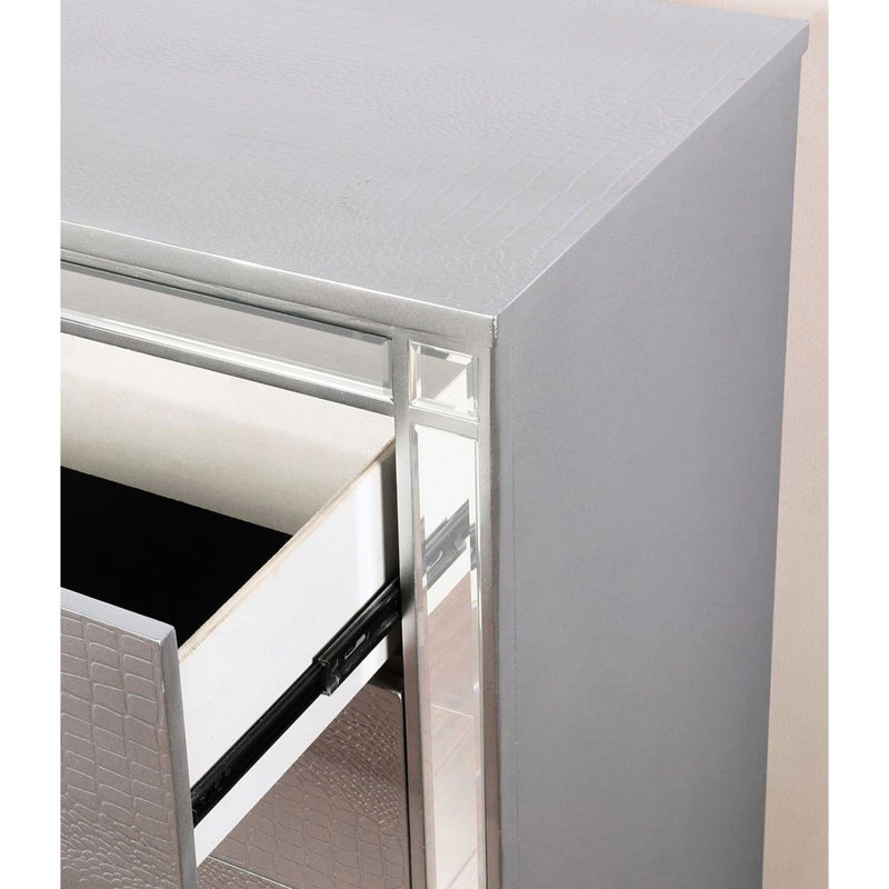 Table de chevet 2 tiroirs Modern Modern