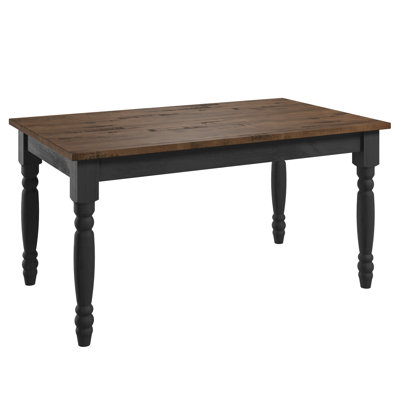 Wood Dining Table Black | 