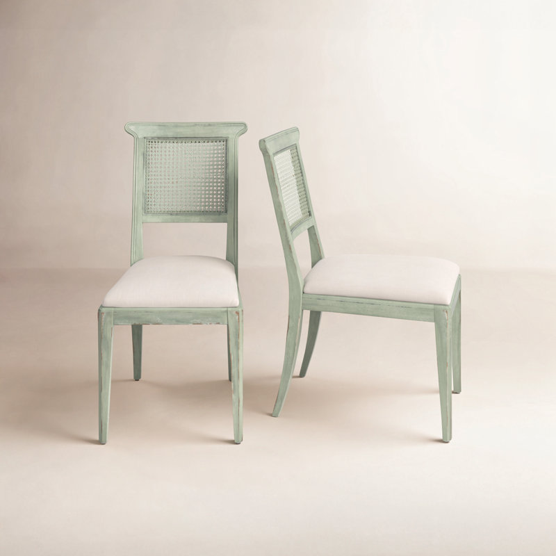 Chaise de salle à manger Aileen, Vert