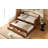 Twin Daybed with Trundle And Drawers-704914393
