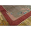 Cream Color Antique Artistic Floral Pattern Chinese Deco Wool Rug