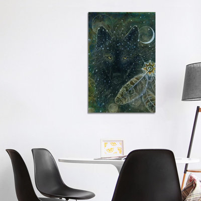 Spirit Brother 1 Piece Wrapped Canvas Painting