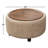 Eniyah Round Cocktail Ottoman with Storage-927757463