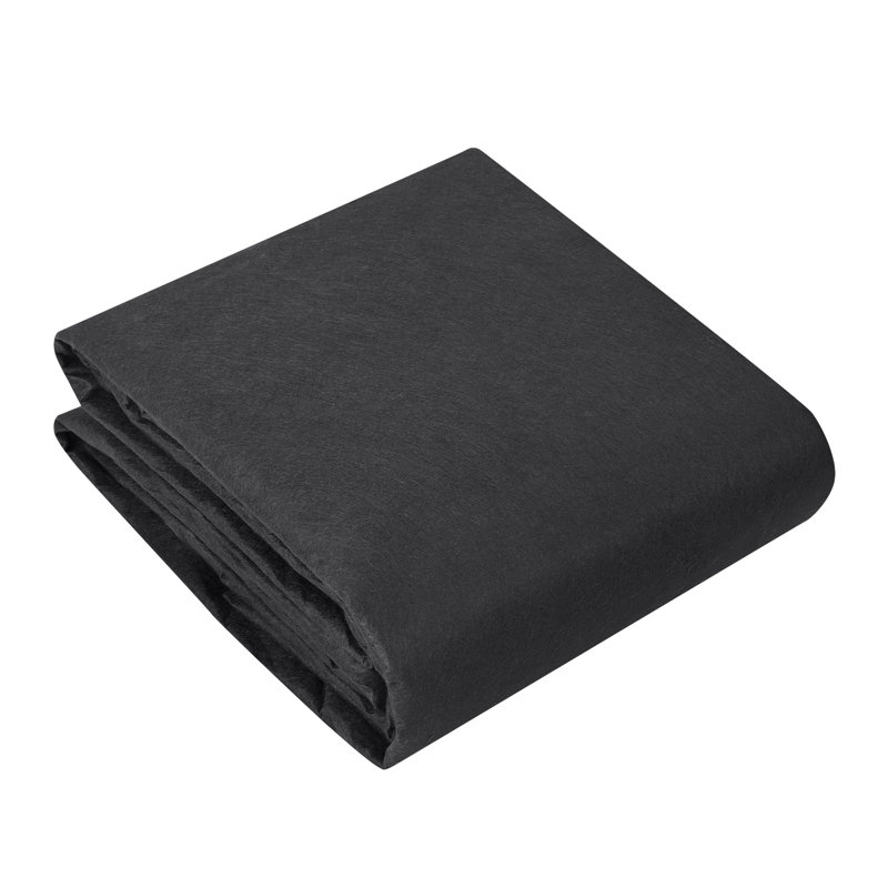 Tissu géotextile non tissé robuste - barrière de mauvaises herbes pour paysage et drain de sol français 15 x 20 pi