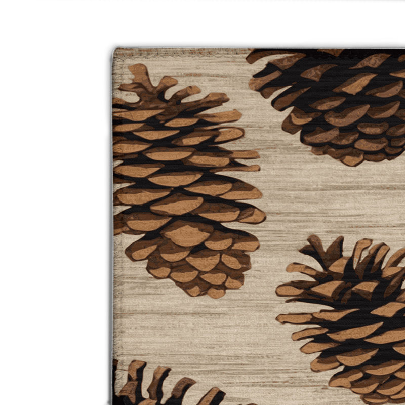 Tapis beige d'intérieur et d'extérieur Nature, Rectangulaire 2 pi x 3 pi