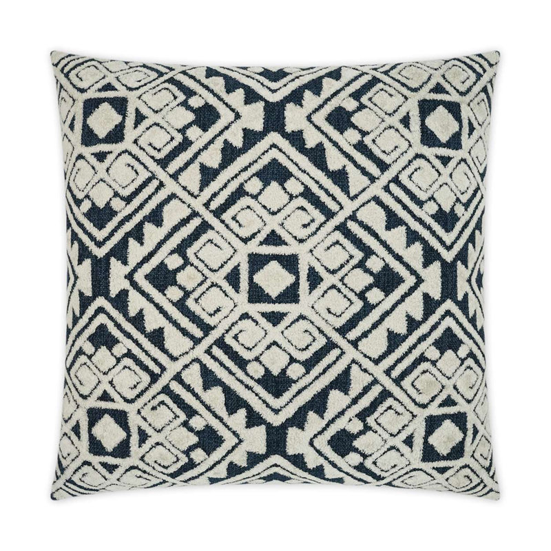 Dolce Pillow Cover & Insert, Blue, Square 36"