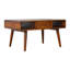 Gaige Solid Wood Four Leg Coffee Table with Storage