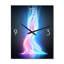 Horloge murale rose et bleue-99636485