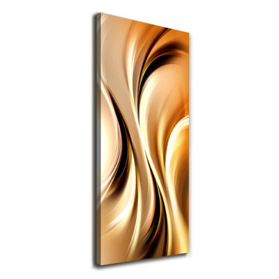 Abstract Waves - Wrapped Canvas Print