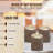 2'' H Wood Tabletop Tealight Holder-88039745-87899343