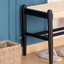 Banc en bois massif avec rangement pour chaussures Everill-351871838-394929899
