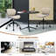 Metro Lane Blasa Linen Office Chair-99048536