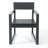 Grey 5 Patio Dining - Weather- Table With Umbrella Hole And 4 Armrest Chairs, For Garden, Backyard, Lawn, Deck Or Poolside, Customizable, Long-Lasting Outdoor Garden Furniture Various Spaces, Made-779688587