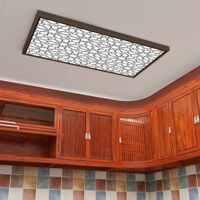 Decorative Fluorescent Light Covers For Ceiling Lights Arabesque Girih Ornate Arabian Traditional Light Covers For Ceiling Lights Classroom Office