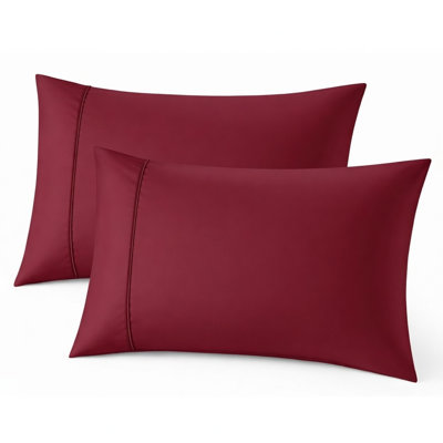 Cooling Bamboo Pillowcases, Set of 2 – Ultra Soft & Breathable