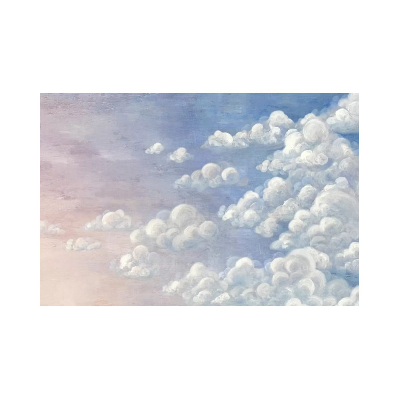 Gradient Sky I by Andrea Ciullini - Wrapped Canvas Painting, 20.32 cm H x 30.48 cm W x 1.91 cm D