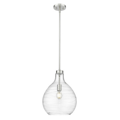 Wilhemina 1 - Light Teardrop Pendant