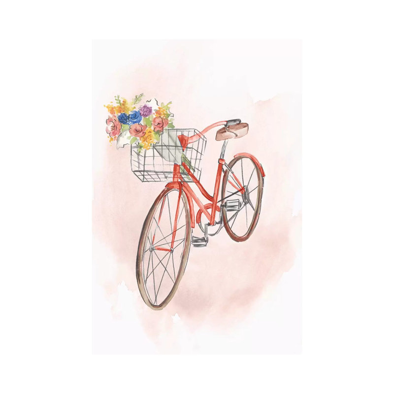 Summer Kiss by Eva Watts - Wrapped Canvas Print, 20.32 cm H x 30.48 cm W