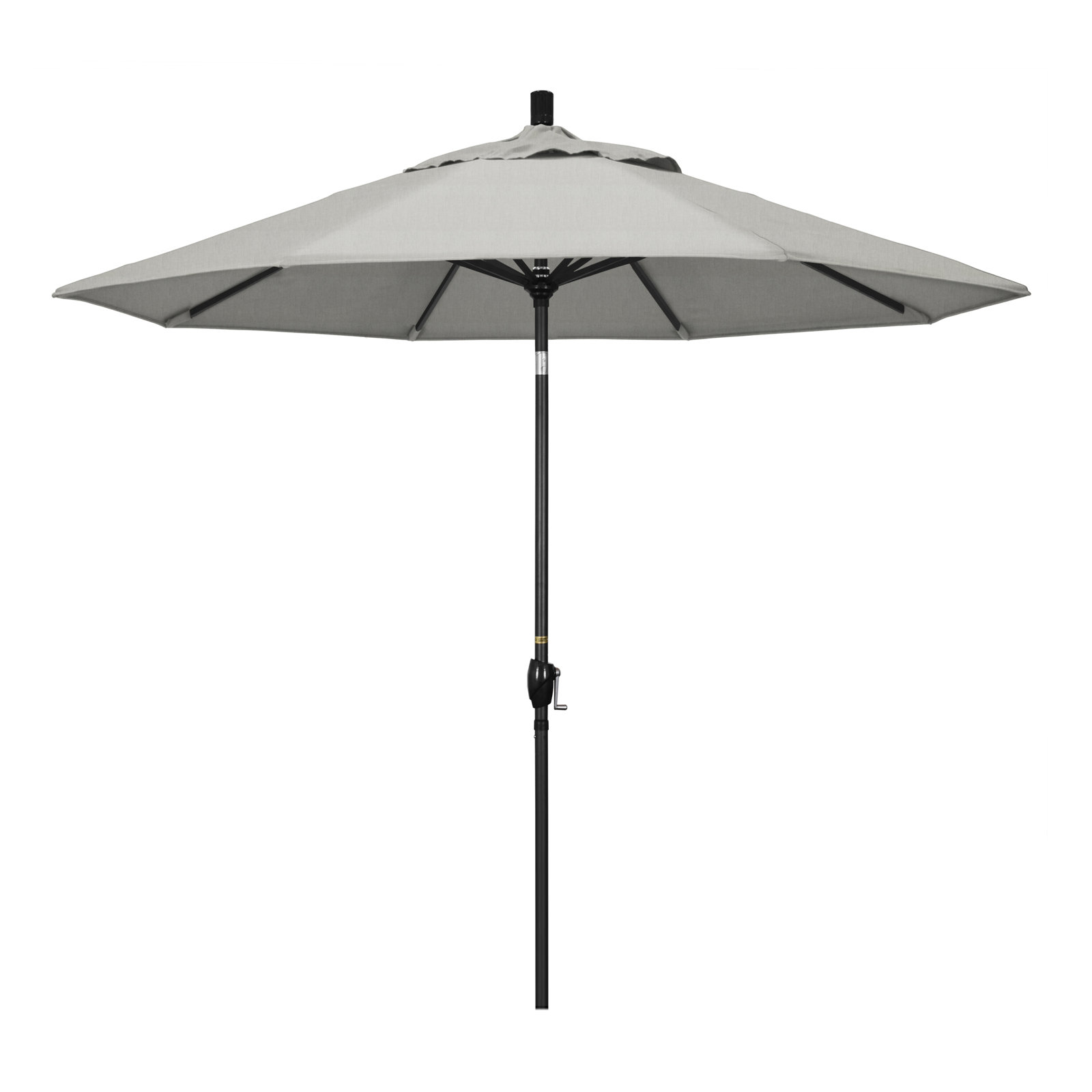 Iuka 9' Umbrella, Canvas Granite Sunbrella® Canvas