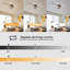 Lediana 3-Light LED Flush Mount-781825664