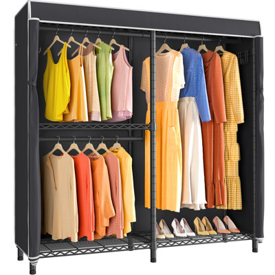 VIPEK V4C Heavy Duty Coverd Clothes Rack, Clothing Rack with Cover