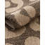 Tapis brun en polypropylène tissé à la machine Henrik-88090095
