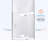 DreamLine Unidoor-X 41.5 - 42 inch W x 72 inch H Frameless Hinged Shower Door in Brushed Nickel-122612545-122612556-122612548