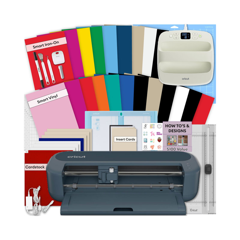 Cricut Maker 5 Vinyl Bundle with EasyPress SE 9 x 9