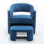 Fauteuil demi-tonneau avec repose-pieds Kyah-220945843