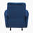 Dille 35" Modern & Contemporary Velvet Fabric Power Rocker Reclining Chair with Gentle Rocking Motion & One-Touch Power Control-933381828