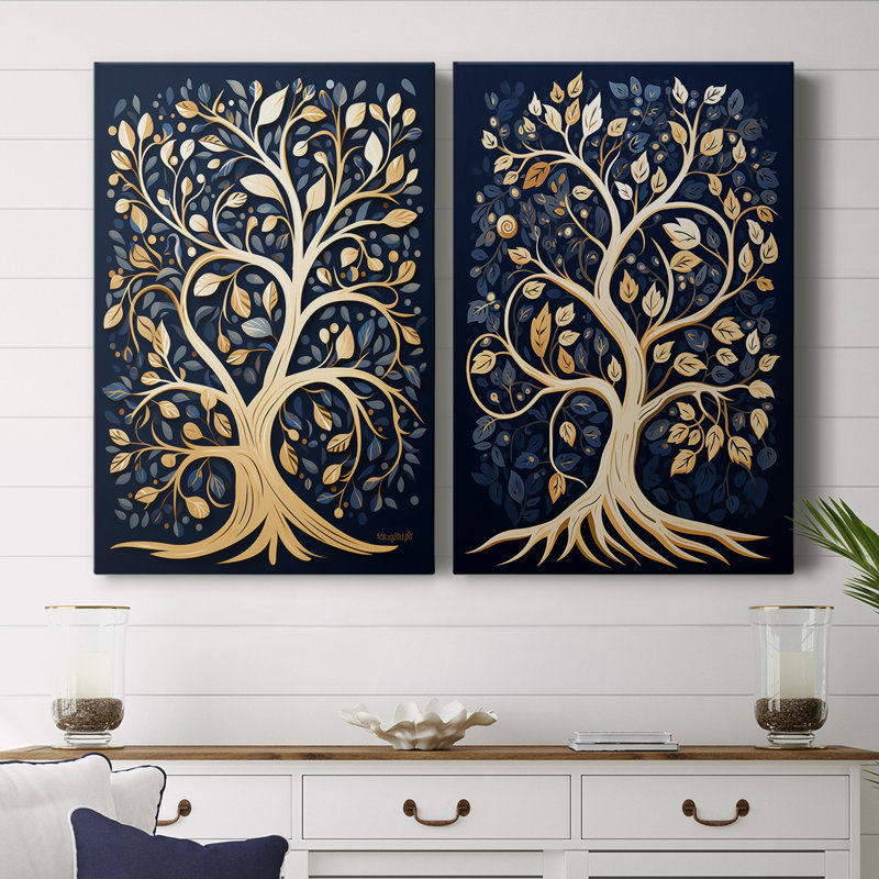 LANDSCAPES Series CXXXIV-Premium Gallery Wrapped Canvas -Ready to Hang, 48" H x 64" W
