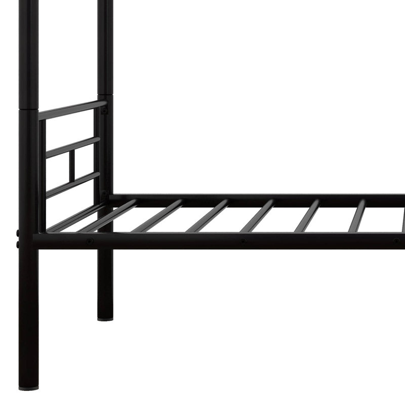 Lit superposé simple Amilyn Kids, Noir