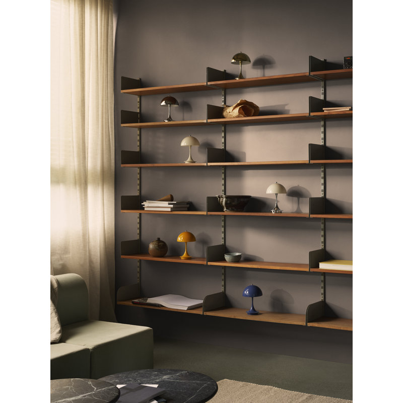 Panthella 160 Portable, 2.5W, Chrome, Chrome