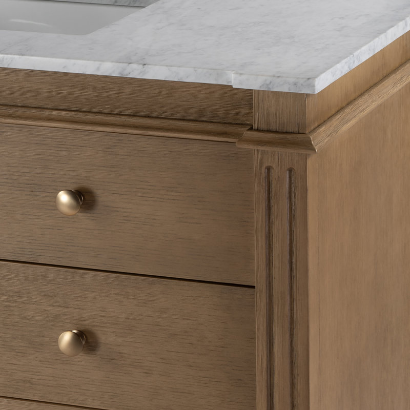 Rachelle 42" Single Bathroom Vanity Set, Brown