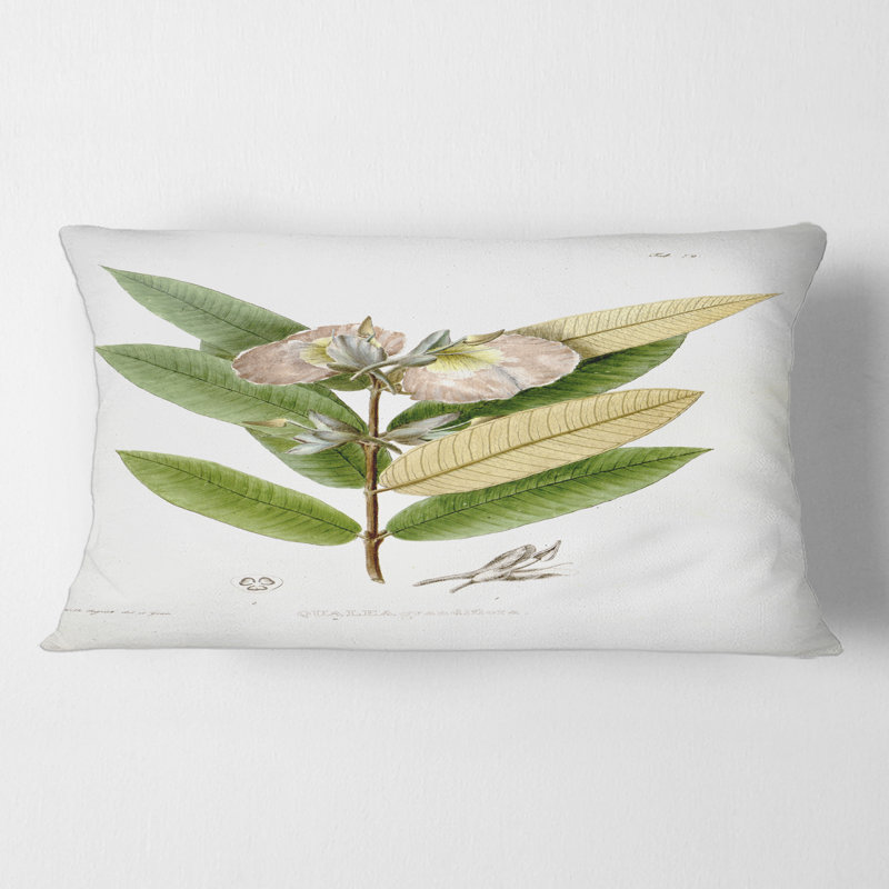 Floral Throw Pillow