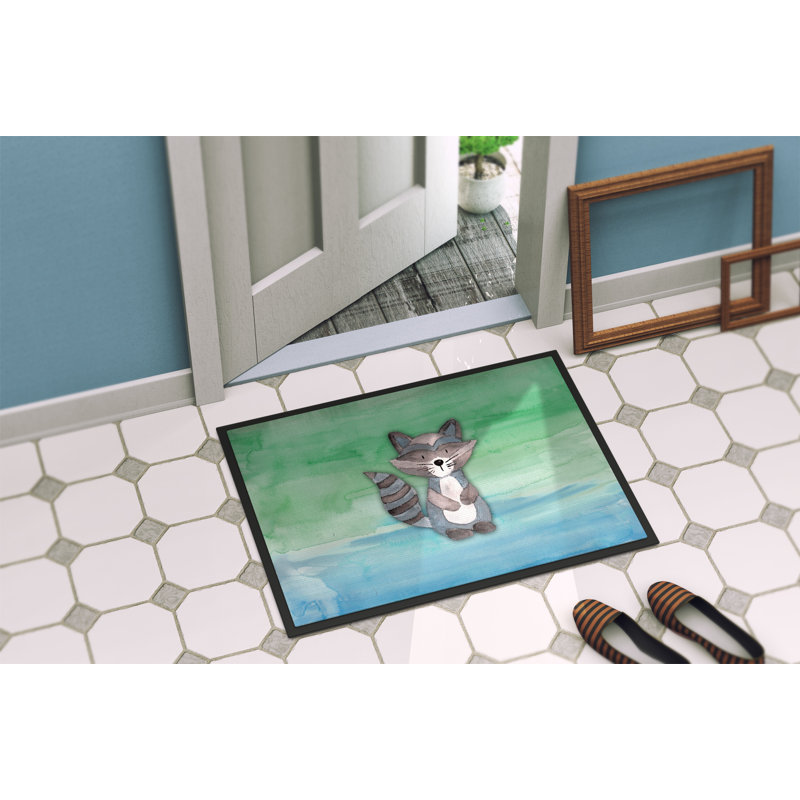 Raul Non-Slip Outdoor Doormat, Rectangle 1'6 x 2'3"