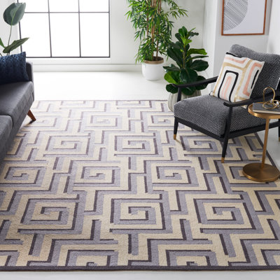 Naya Hand Hooked Performance Abstract Rug